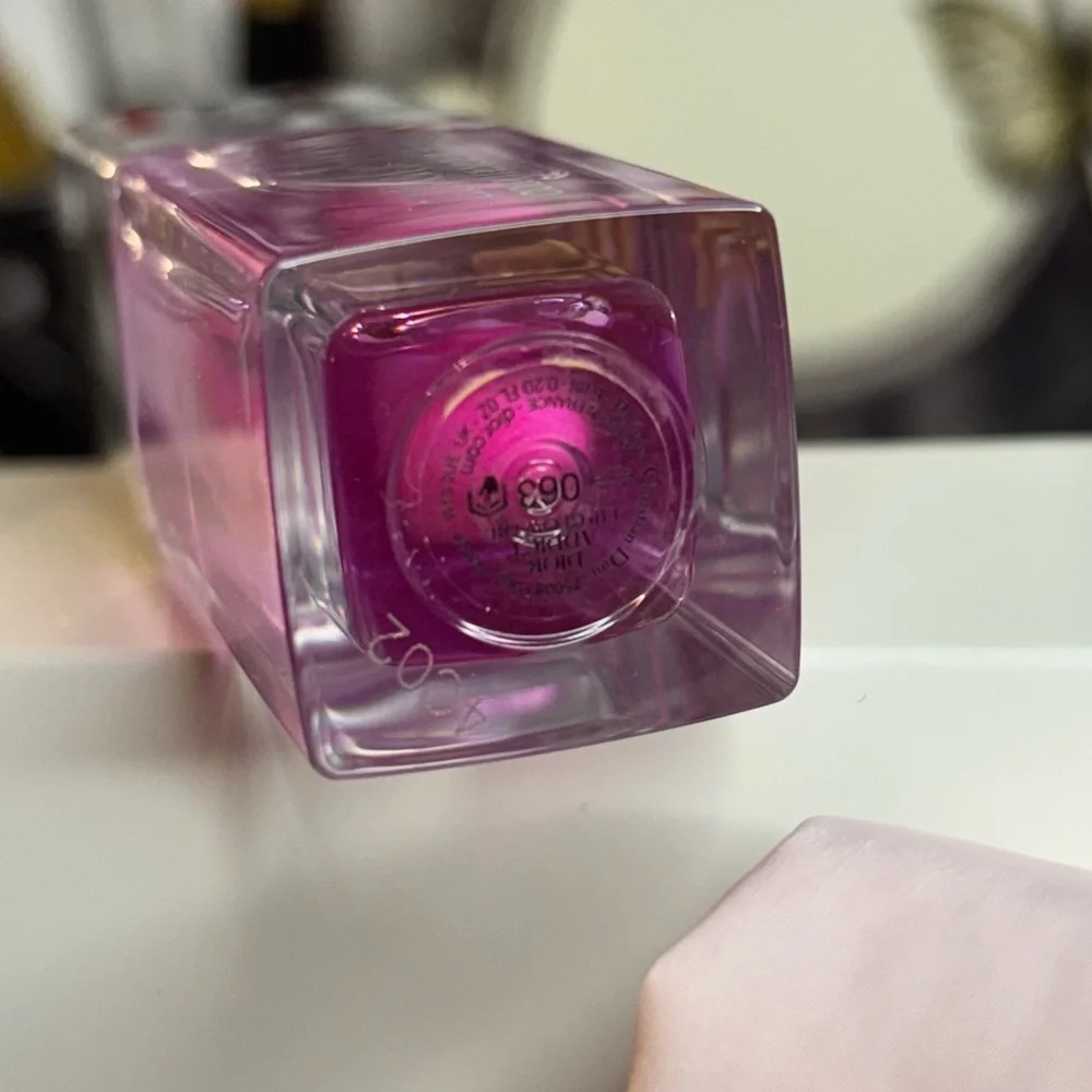 Dior Pink Quilted Clutch with Lip Gloss